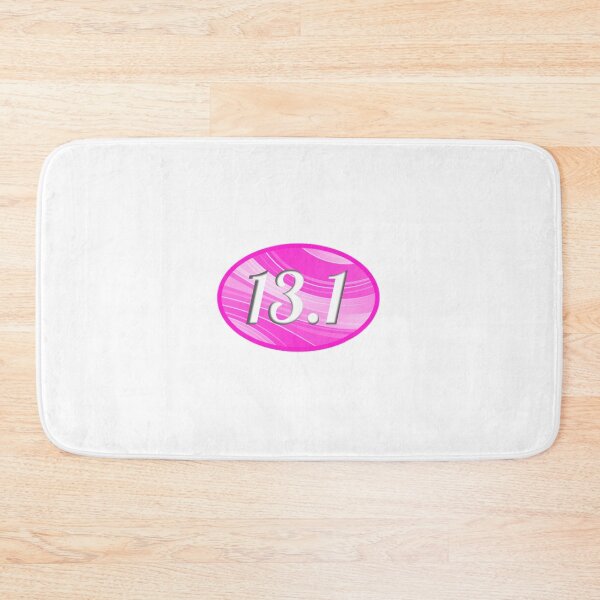 Item preview, 13.1 Half Marathon Sticker Oval Running Pink Women's Ladies Design Decal Car Window Bumper Sticker designed and sold by Nextlevellife.