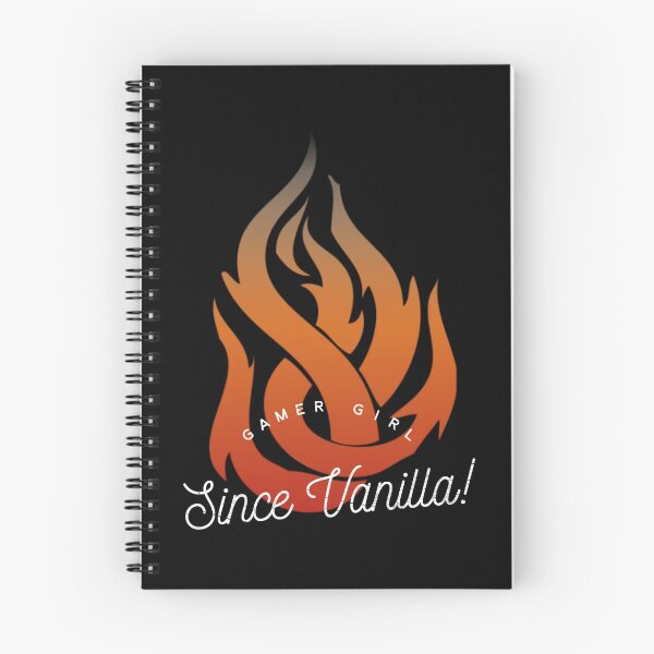 Item preview, Vanilla Gamer Girl on FIRE - Fun Con Shirt Logo for Making New Friends Ruby Ragefire designed and sold by CloudDance.