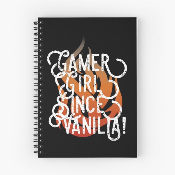 Item preview, Copy of Vanilla Gamer Girl on FIRE - Fun Con Shirt Logo for Making New Friends Ruby Ragefire designed and sold by CloudDance.