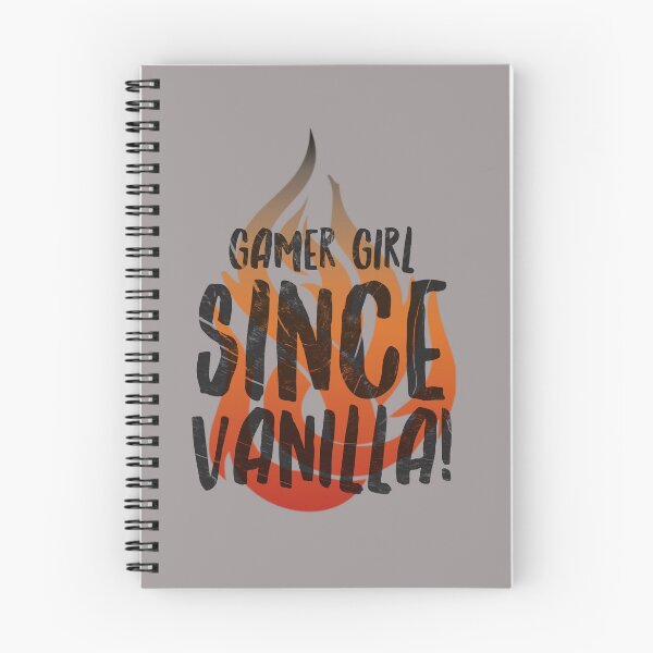 Item preview, Vanilla Gamer Girl on FIRE - Fun Con Shirt Logo for Making New Friends Ragefire designed and sold by CloudDance.