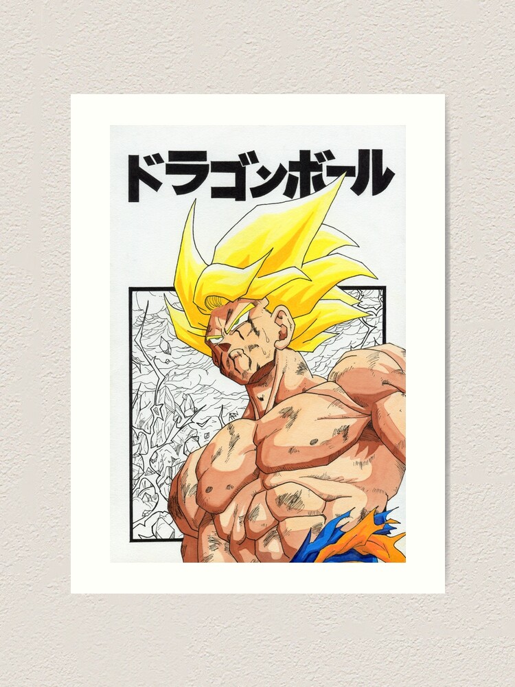 DRAGON BALL Z SON GOKU POSTER JAPANESE MANGA ART WALL LARGE IMAGE GIANT PRINT