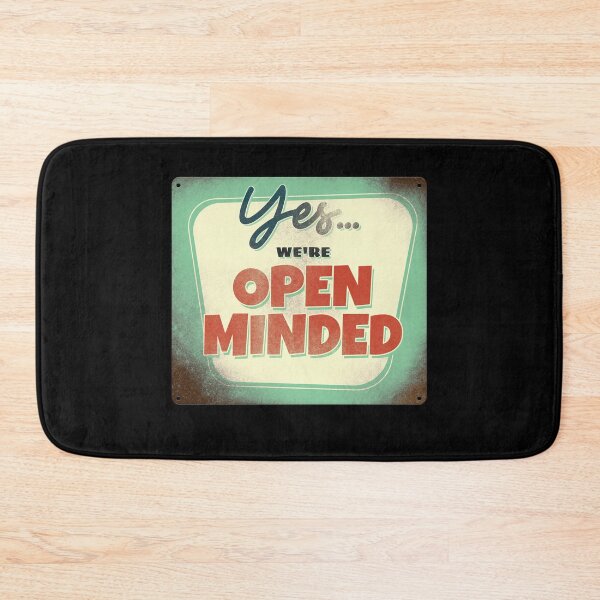Item preview, Yes... We're Open Hearted Retro Sign Design designed and sold by danielliamgill.