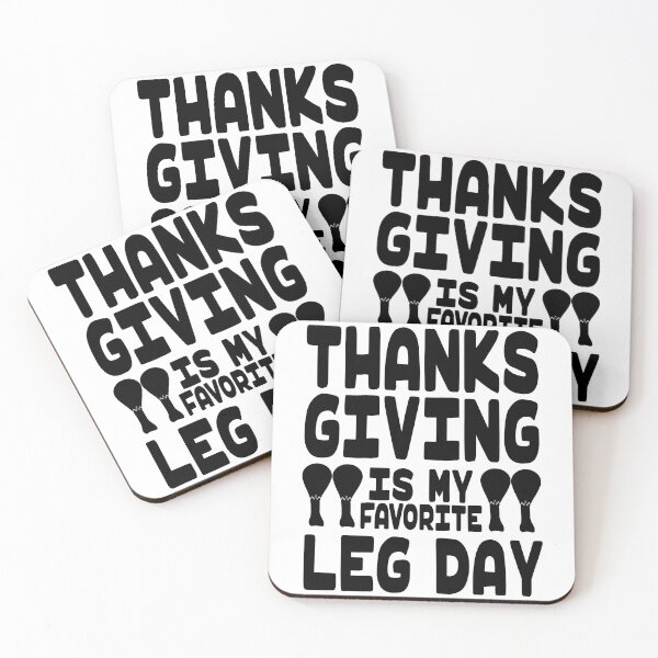 Item preview, Thanksgiving is My Favorite Leg Day - Funny Fitness designed and sold by eternallygifted.