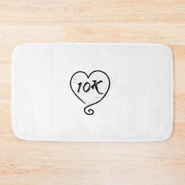 Item preview, 10K Sticker I Love Running Heart Design Decal Car Window Bumper Sticker designed and sold by Nextlevellife.