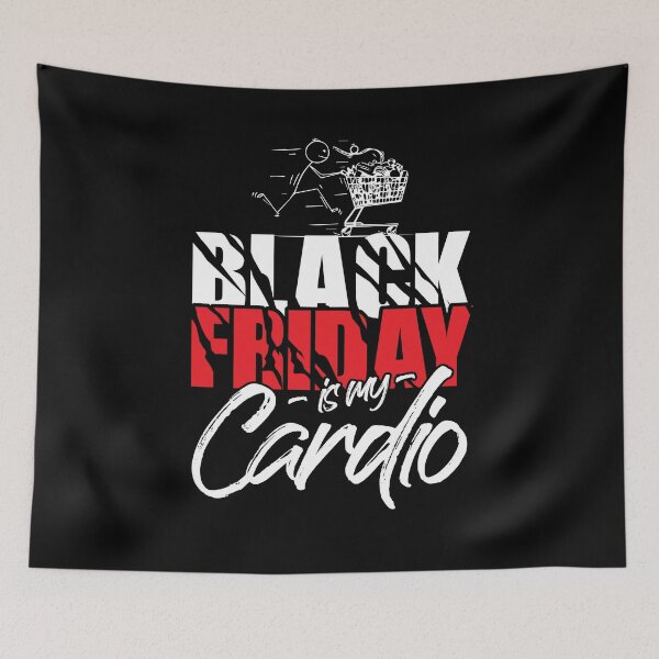 Item preview, Black Friday Is My Cardio Shopping Funny Shopper Squad Gift designed and sold by Dressed For  Duty.