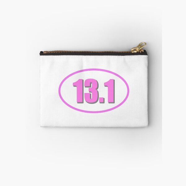 Item preview, 13.1 Half Marathon Sticker Oval Running Pink Women's Ladies Design Decal Car Window Bumper Sticker designed and sold by Nextlevellife.