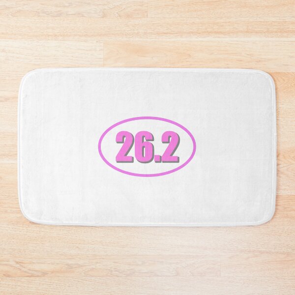 Item preview, 26.2 Full Marathon Sticker Oval Running Pink Women's Ladies Design Decal Car Window Bumper Sticker designed and sold by Nextlevellife.