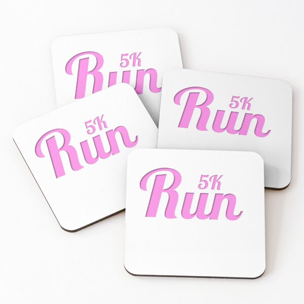 Item preview, 5K Sticker Running Pink Women's Ladies Design Decal Car Window Bumper Sticker designed and sold by Nextlevellife.