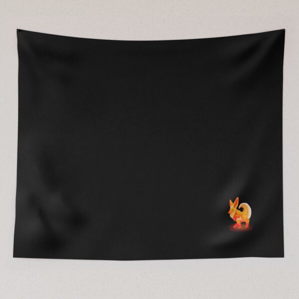 Item preview, Cute Flaming Fox Creature designed and sold by CuriousLilFox.
