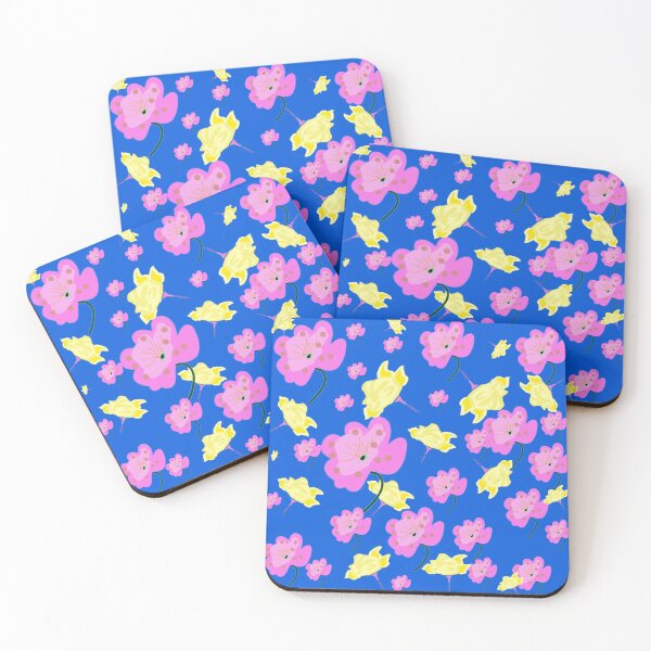 Item preview, Cute Flowers in the Cornflower Background designed and sold by fabqa.