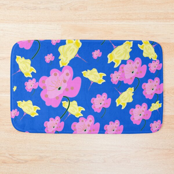 Item preview, Cute Flowers in the Cornflower Background designed and sold by fabqa.