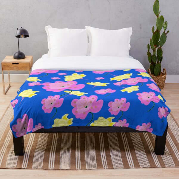 Item preview, Lindas flores en el fondo aciano designed and sold by fabqa.