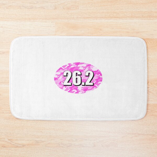Item preview, 26.2 Full Marathon Sticker Oval Running Pink Women's Ladies Camo Camouflage Design Decal Car Window Bumper Sticker designed and sold by Nextlevellife.