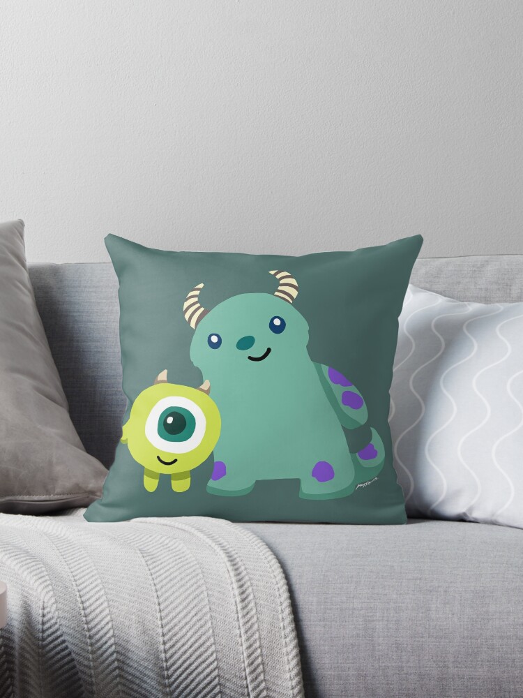 Mike and sully Pillows 