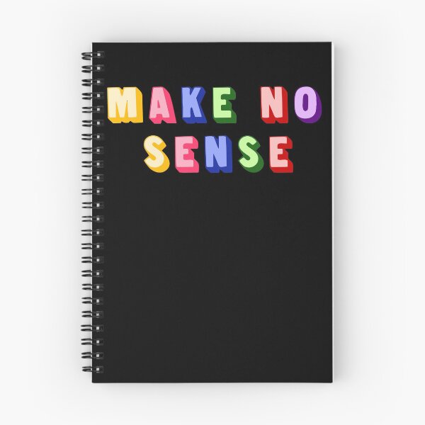 Item preview, Make No Sense YB designed and sold by FabloFreshcoBar.