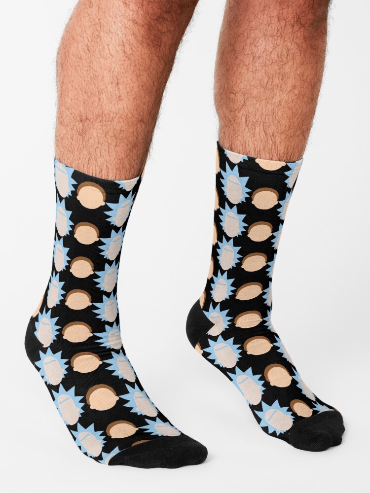 Alternate view of Rick and Morty Socks