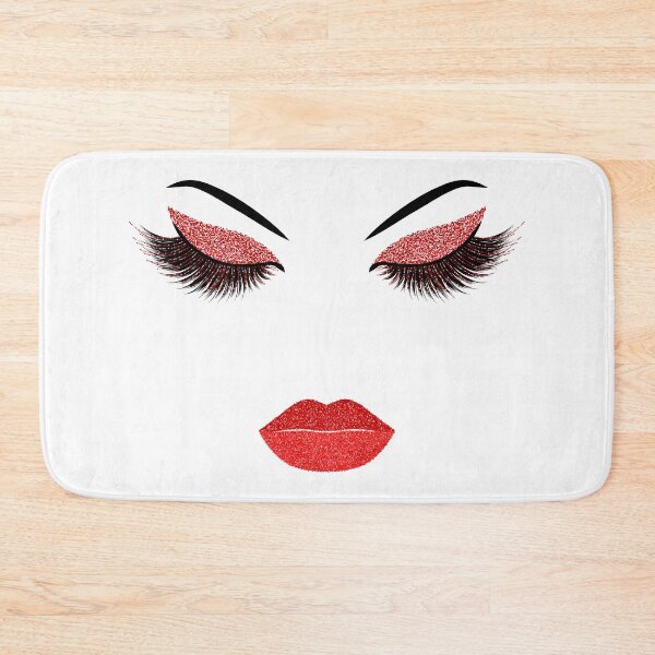 Item preview, Glittery red makeup designed and sold by sashica.