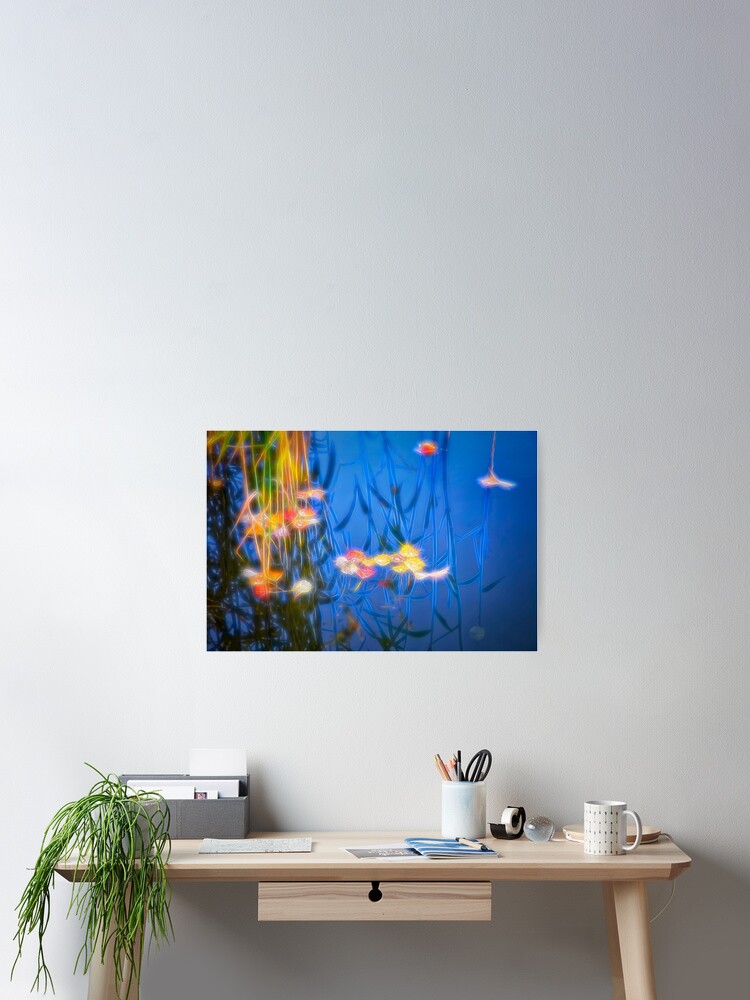 Thumbnail 2 of 3, Poster, Reflections designed and sold by wekegene.