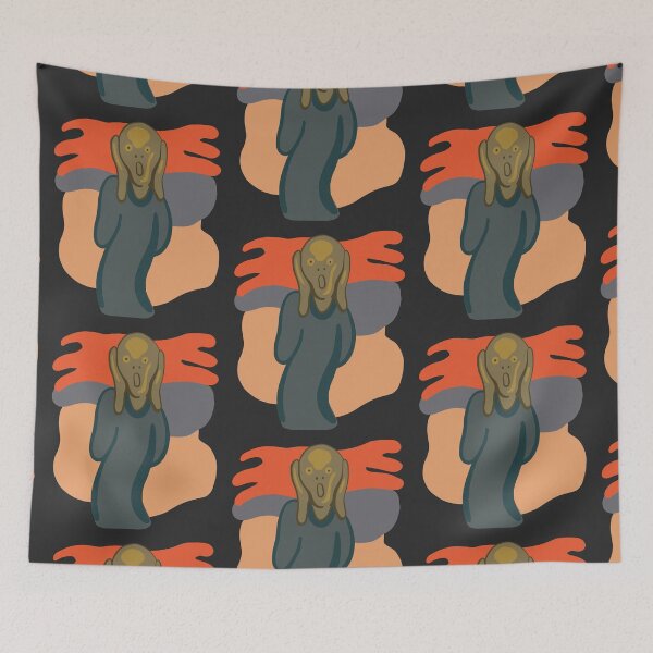 Item preview, Munch Scream Isolated Minimal designed and sold by isstgeschichte.