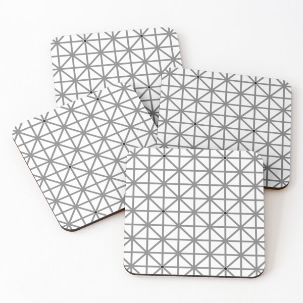 12 dot optical illusion Coasters (Set of 4)