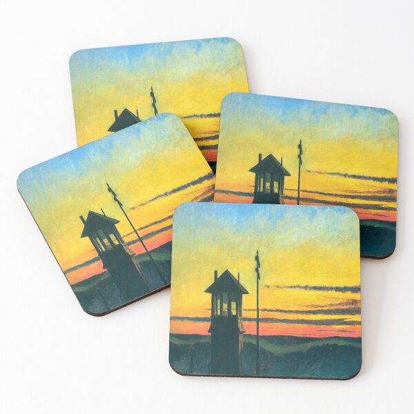 Item preview, Railroad Sunset-Edward Hopper designed and sold by LexBauer.