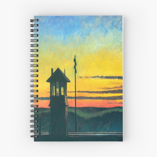 Artikelvorschau, Eisenbahn-Sonnenuntergang-Edward Hopper entworfen und verkauft von LexBauer.