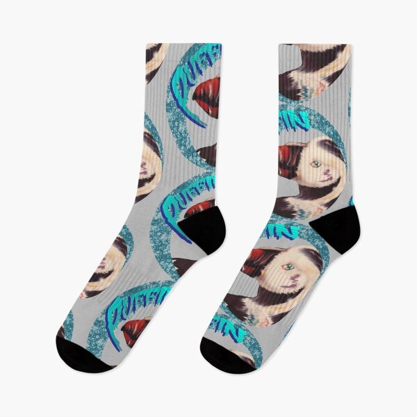 Item preview, Puffin Moon Rising designed and sold by SalleeStudios.