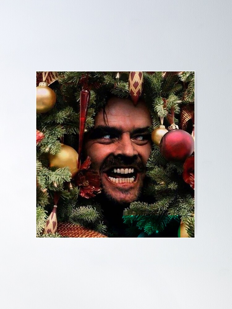 Alternate view of Torrance Winter The Shining Christmas Poster
