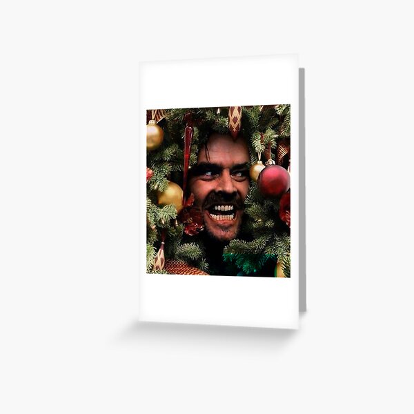 Torrance Winter The Shining Christmas Greeting Card