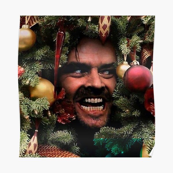 Torrance Winter The Shining Christmas Poster