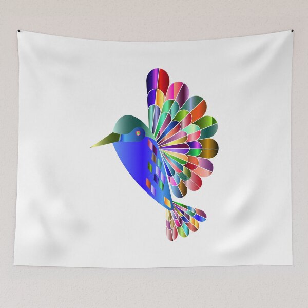 Item preview, Psychedelic Hummingbird designed and sold by SuperMerchMan.