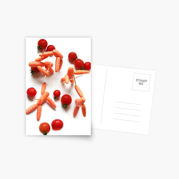 Medieval Carrots! Postcard