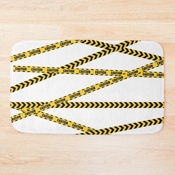Item preview, Black & Yellow Caution Tape designed and sold by CobwebsClothing.