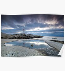 Peggy's Cove fisherman Poster
