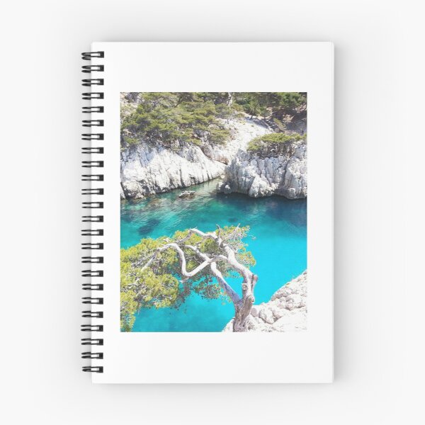 Item preview, creek water turquoise landscape designed and sold by nellyhay.