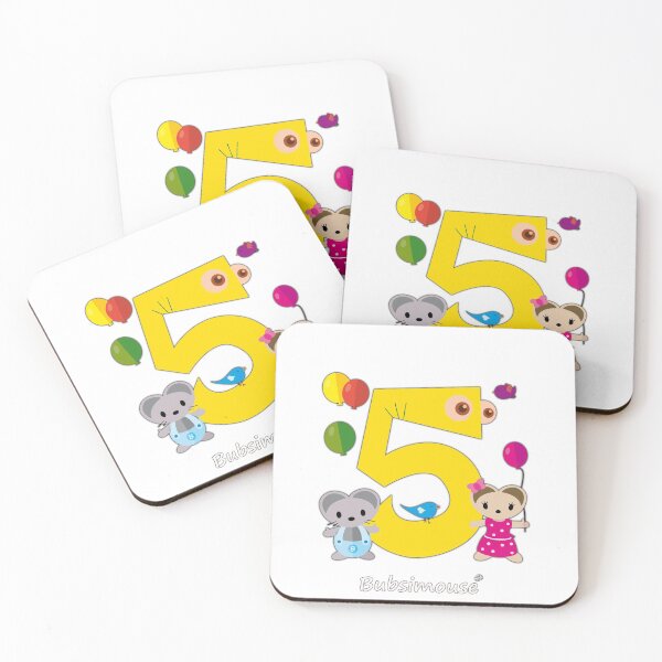 Item preview, Gift 5th Birthday 礼物 5 岁 生日 designed and sold by Bubsimouse.