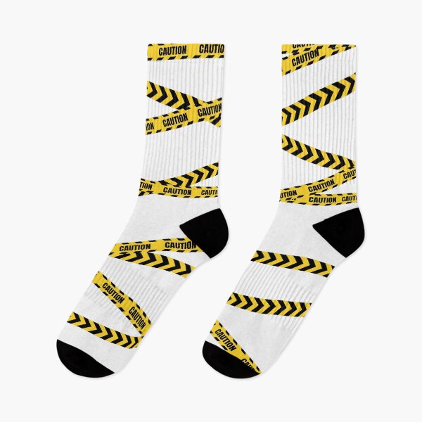 Item preview, Black & Yellow Caution Tape designed and sold by CobwebsClothing.