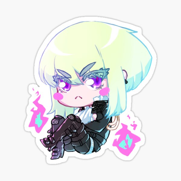 Grumpy Lio Fotia Chibi Sticker