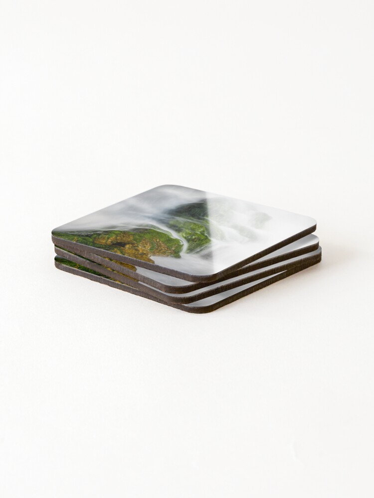 Thumbnail 4 of 5, Coasters (Set of 4), Moving Water Number Three designed and sold by RalphGoldsmith.