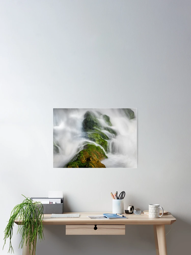 Thumbnail 2 of 3, Poster, Moving Water Number Three designed and sold by Ralph Goldsmith.