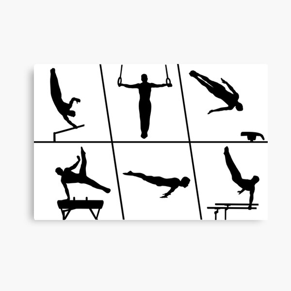Gymnastics, Gymnastics - Men's Gymnastics Canvas Print