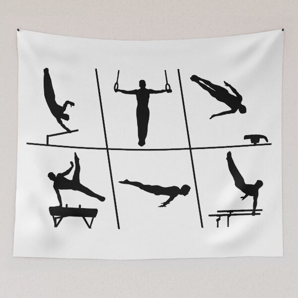 Item preview, Gymnastics, Gymnastics - Men's Gymnastics designed and sold by claudiasartwork.