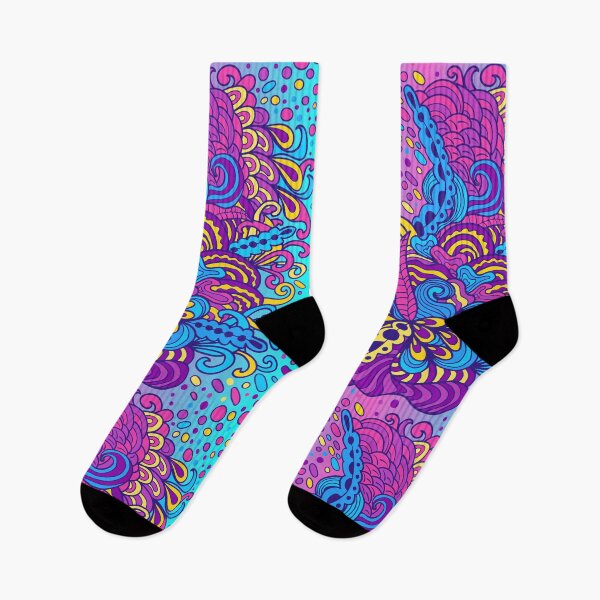 Item preview, Abstract hallucinogen pattern designed and sold by Argunika.