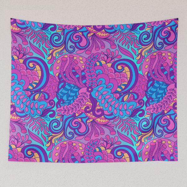 Item preview, Abstract hallucinogen pattern designed and sold by Argunika.