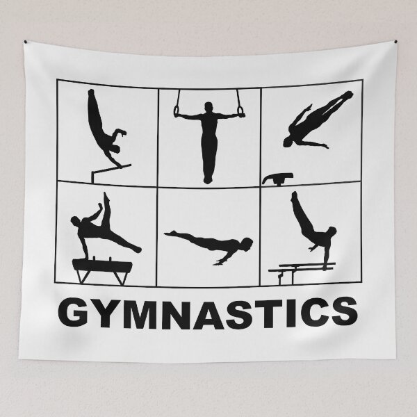 Item preview, Gymnastics, Gymnastics - Men's Gymnastics designed and sold by claudiasartwork.