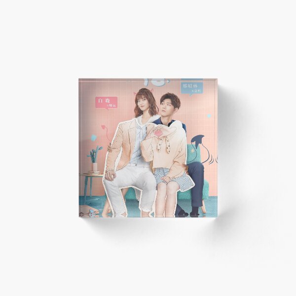 Lucky's First Love poster Acrylic Block