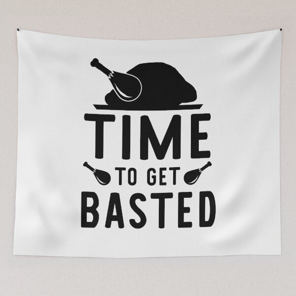 Item preview, Time to Get Basted - Thanksgiving Turkey designed and sold by eternallygifted.