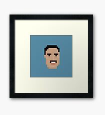 Freddie Face Framed Print