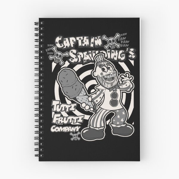 Item preview, Captain Spaulding's Tutti Frutti Ice Cream Company Black & White designed and sold by myronmhouse.