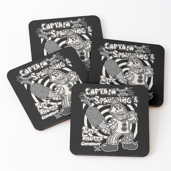 Item preview, Captain Spaulding's Tutti Frutti Ice Cream Company Black & White designed and sold by myronmhouse.